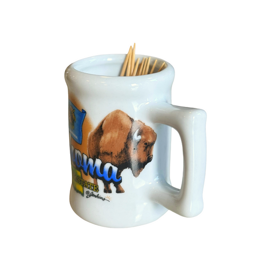 Oklahoma Toothpick Holder