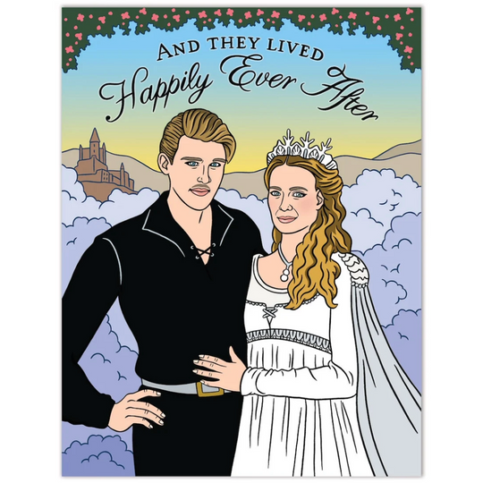 Princess Bride Happily Ever After Wedding Card