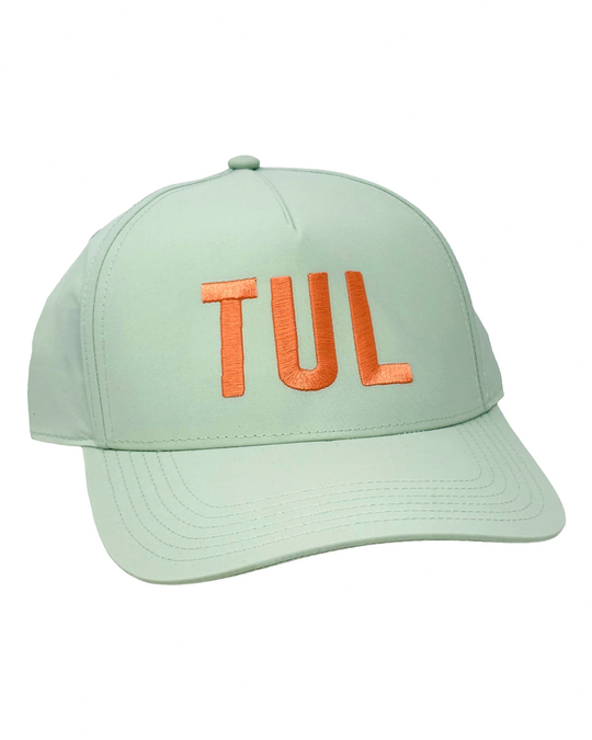 Classic TUL Hat - Mint and Orange