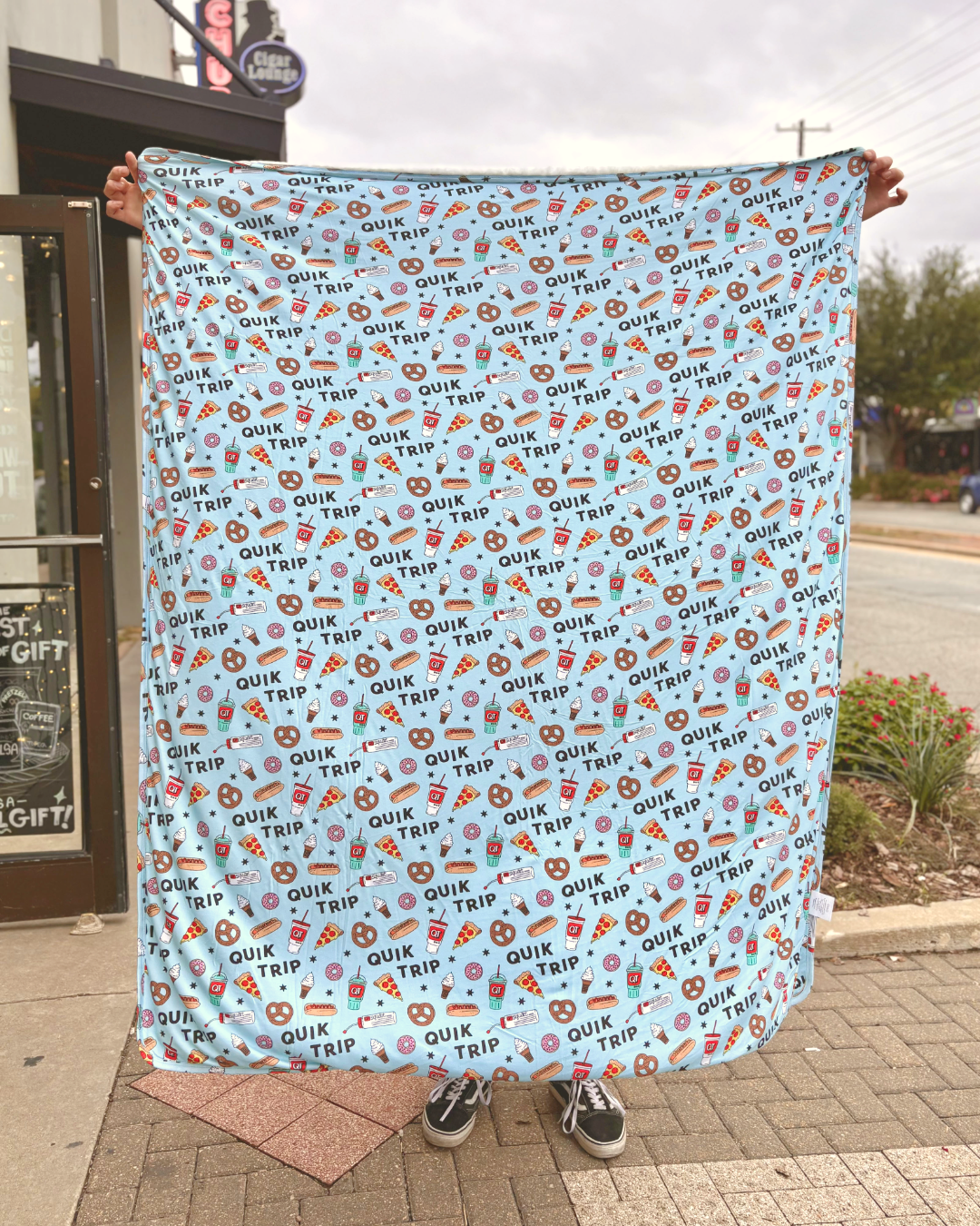 QuikTrip Treats Minky Blanket