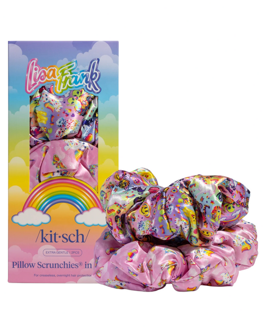 The Fantastic World Of Lisa Frank Pillow Scrunchies Set
