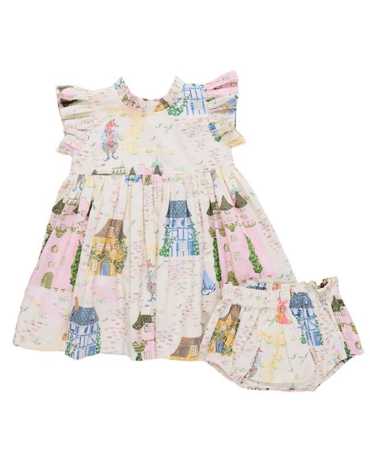 Pink Chicken - Whimsical Castle Jennifer Dress Set