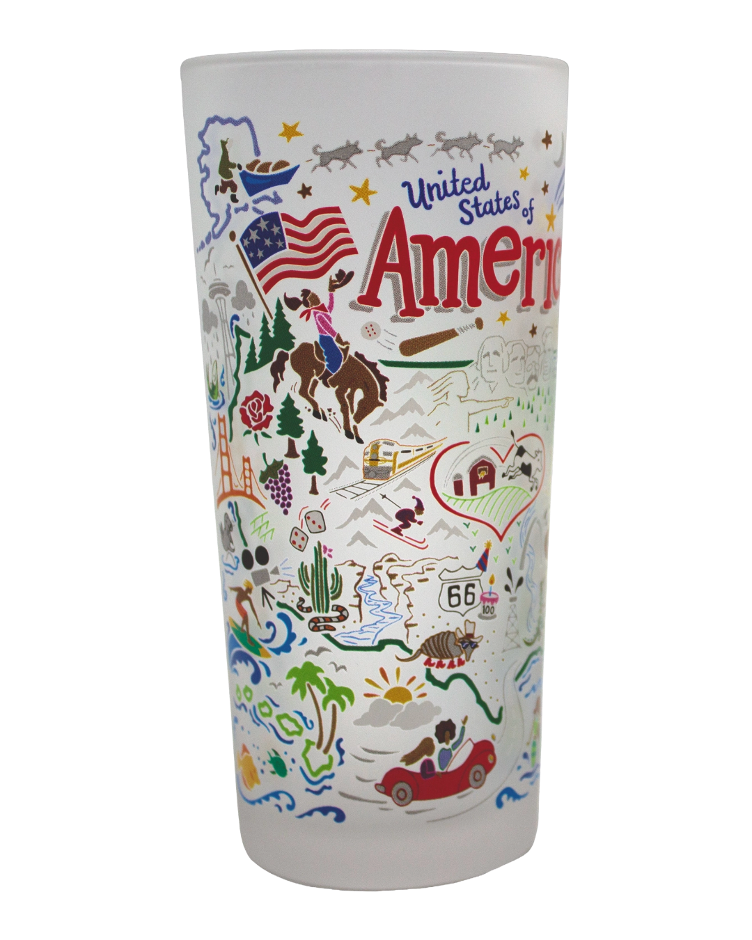 America 250 Drinking Glass