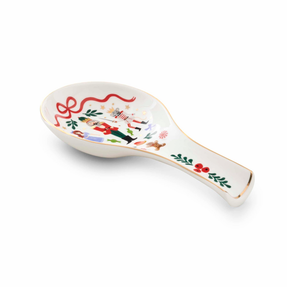 Nutcracker Porcelain Spoon Rest