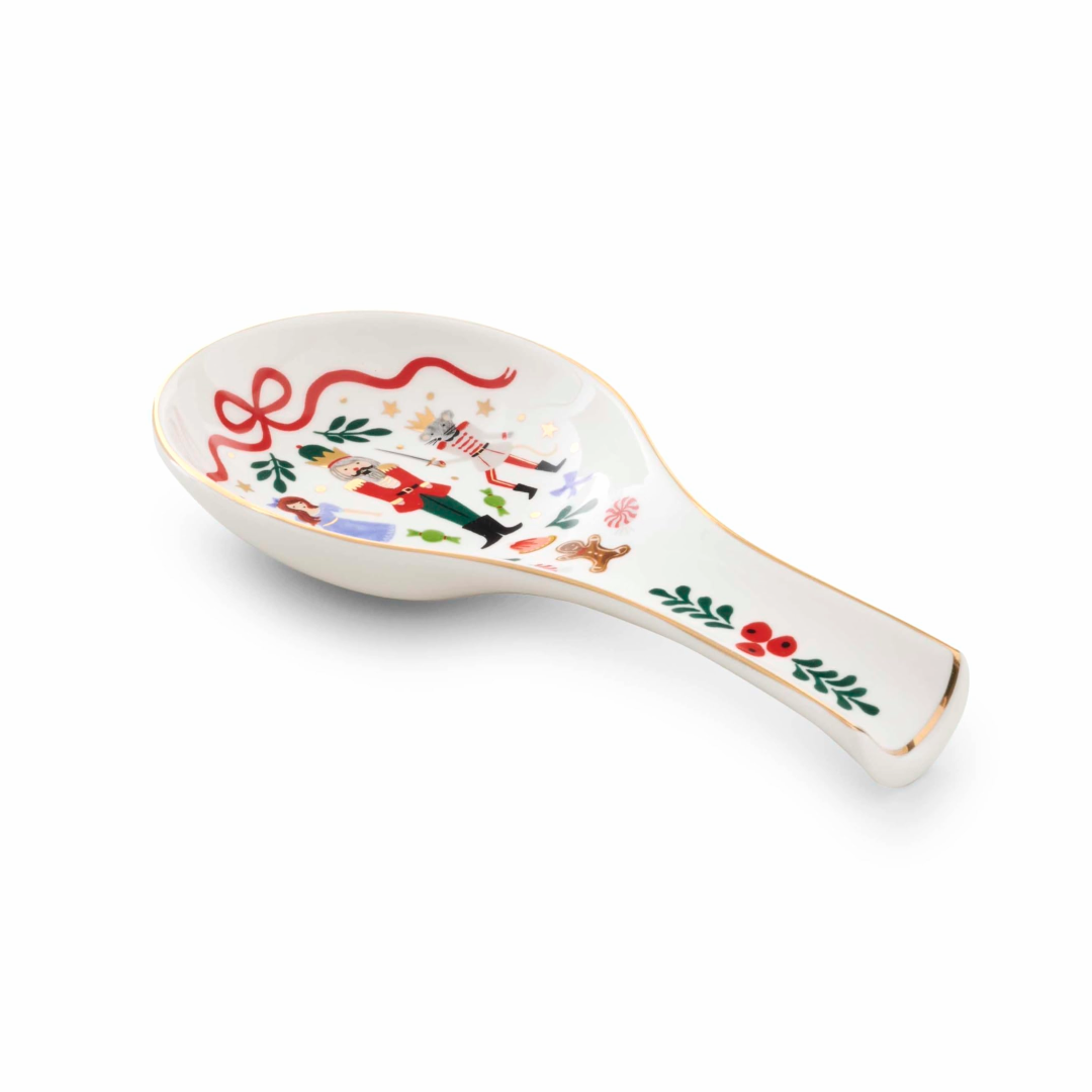 Nutcracker Porcelain Spoon Rest