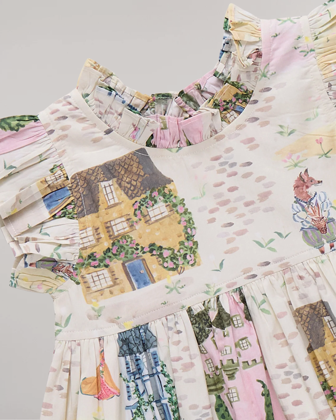 Pink Chicken - Whimsical Castle Jennifer Dress Set