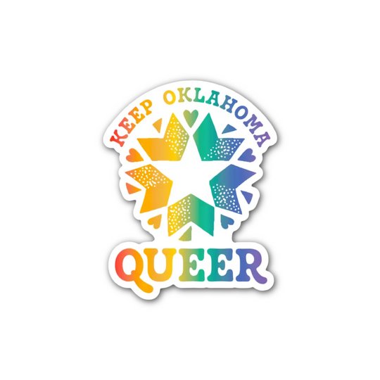 Keep Oklahoma Queer Sticker