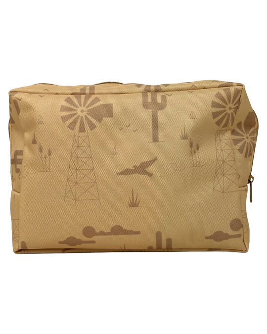 Oklahoma Map Tulsa In Ink Zipper Bag