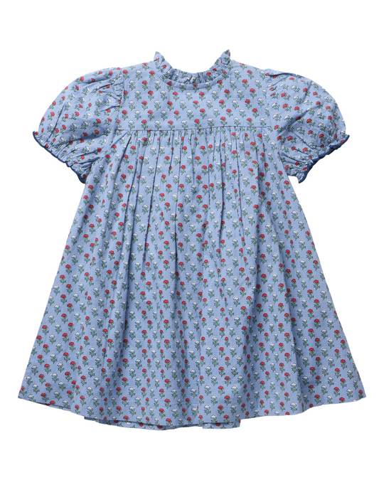 Pink Chicken - Blue Carnation Lucia Dress