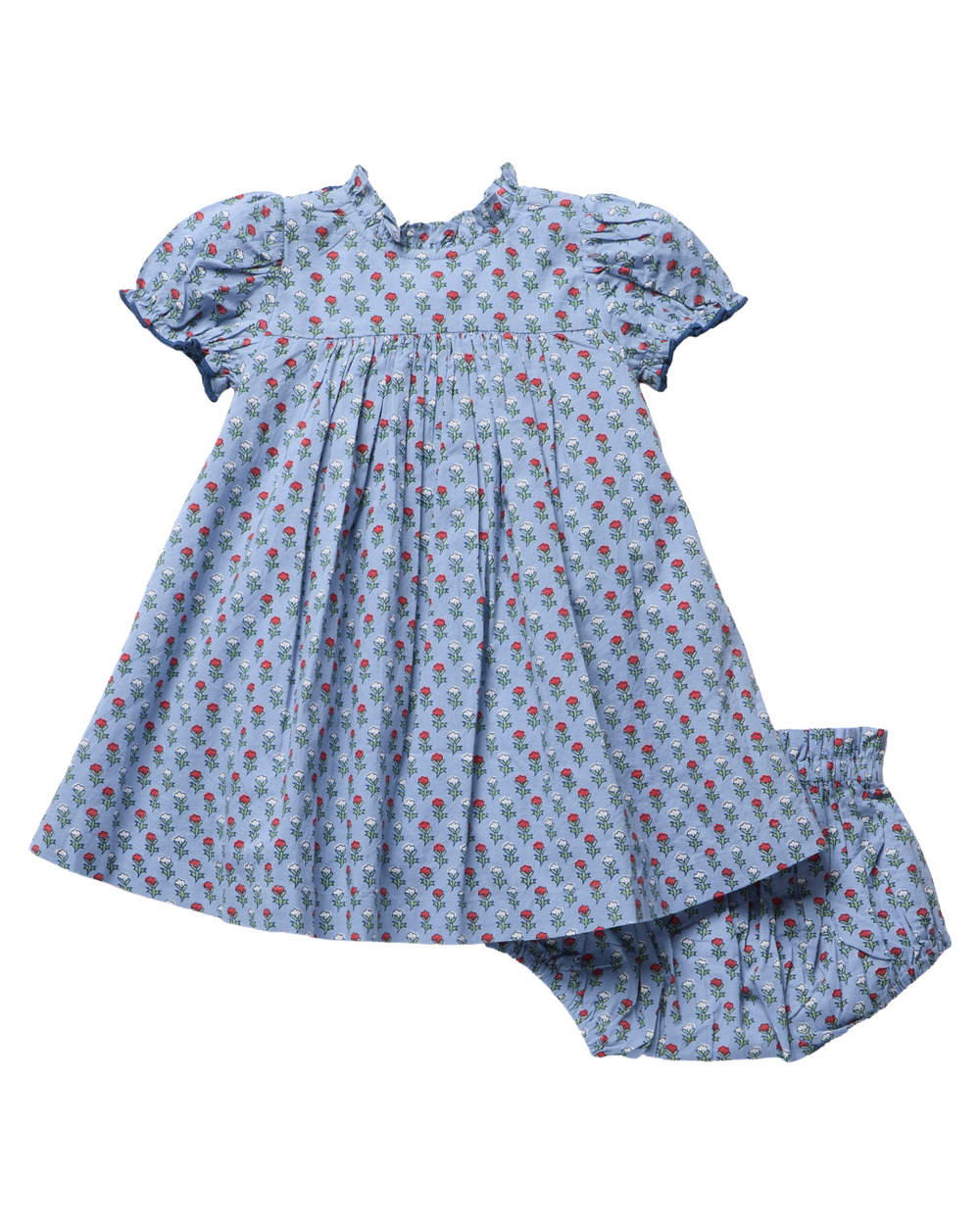 Pink Chicken - Blue Carnation Lucia Dress Set