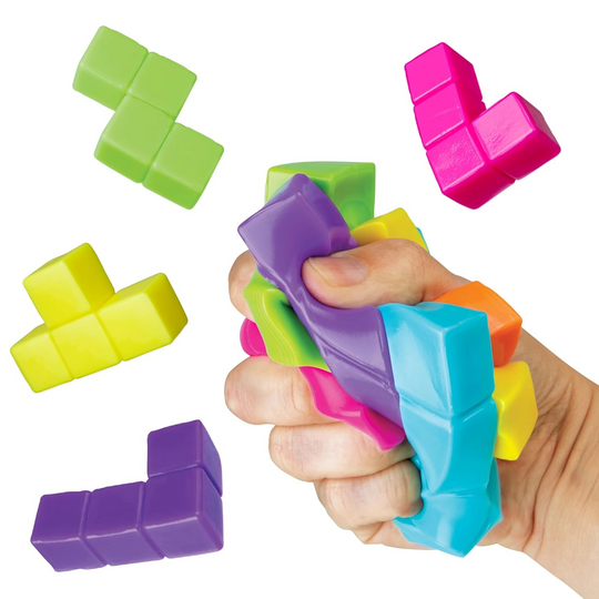 Taba-licious Squish n' Stack Puzzle Cube Squishy Toy