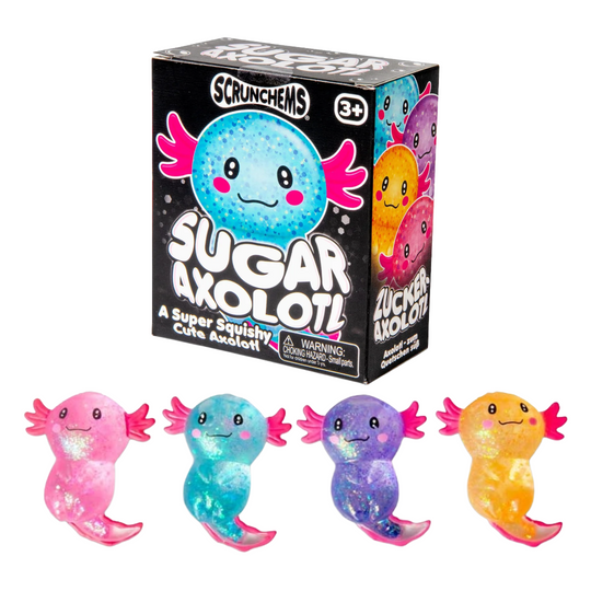 Scrunchems Sugar Axolotl Squishy Toy