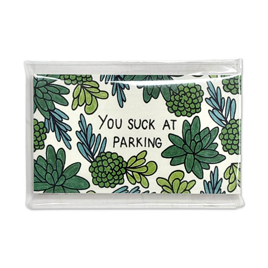 Assorted Bad Parking Card Pack