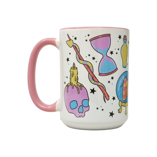 Pink Witchy Things Mug
