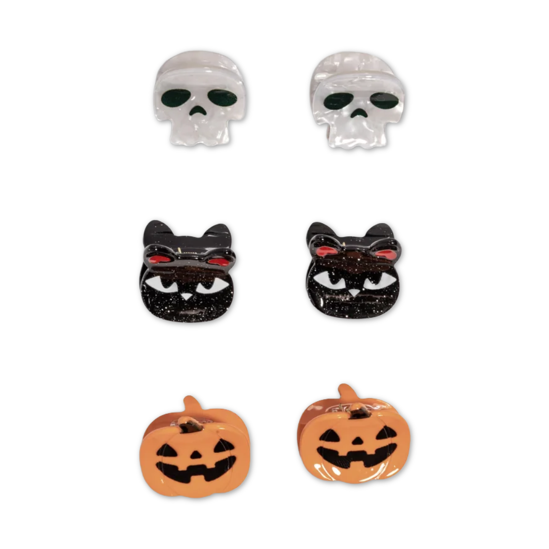 Halloween Squad Mini Claw Clip Set