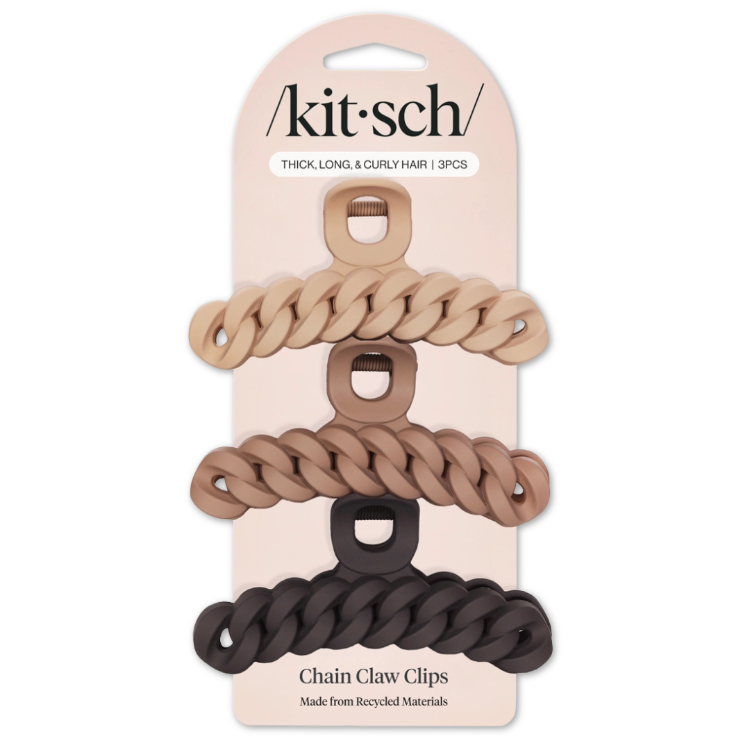 Neutral Chain Claw Clip Set