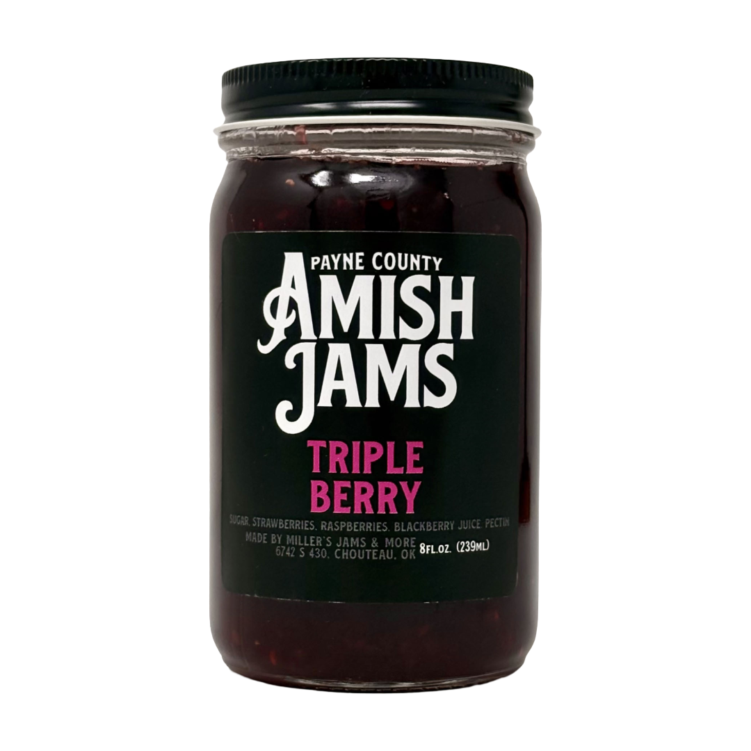 Triple Berry Amish Jam