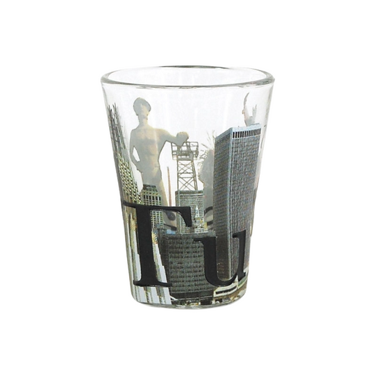Tulsa Skyline Shot Glass