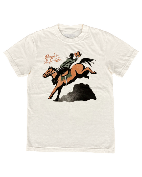 Back in the Saddle Western Tshirt