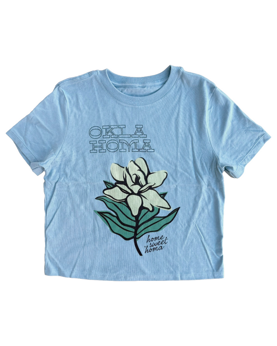 Home Sweet Oklahoma Magnolia Boxy Tshirt