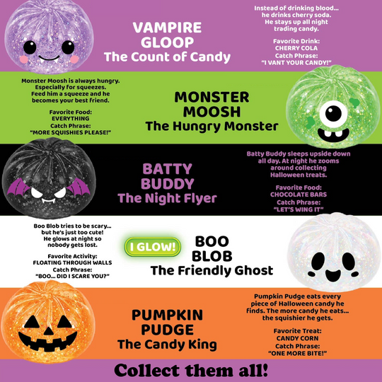 Halloween Squishy Dumplings - Vampire Gloop