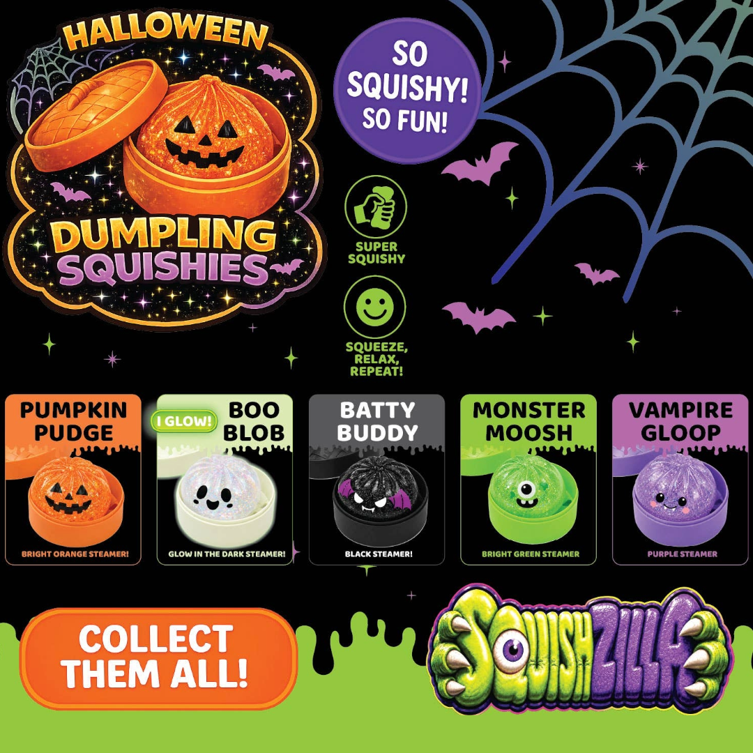 Halloween Squishy Dumplings - Vampire Gloop