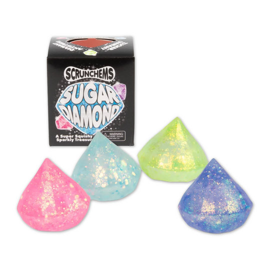 Scrunchems Assorted Sugar Diamond Squishy Toy