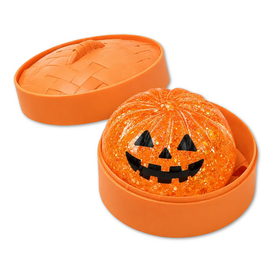 Halloween Squishy Dumplings - Pumpkin Pudge