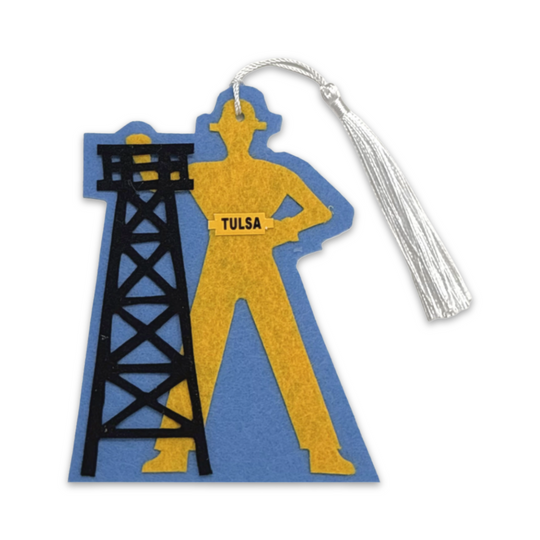 Golden Driller Handcrafted Ornament