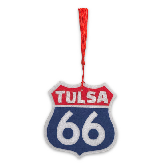 Route 66 Handcrafted Ornament