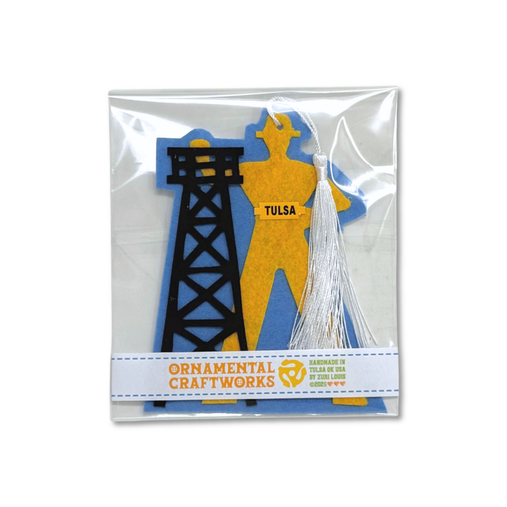 Golden Driller Handcrafted Ornament