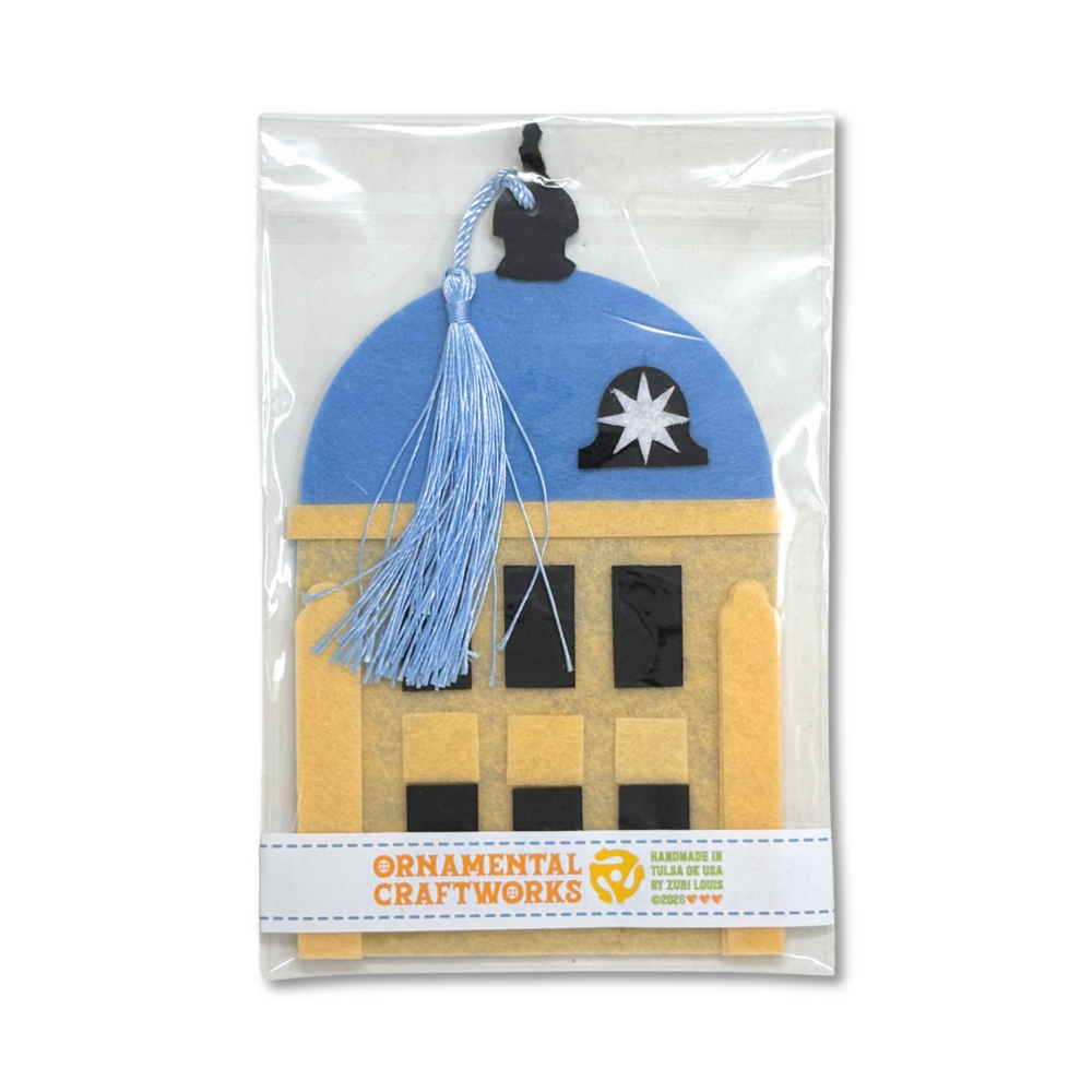Blue Dome Handcrafted Ornament