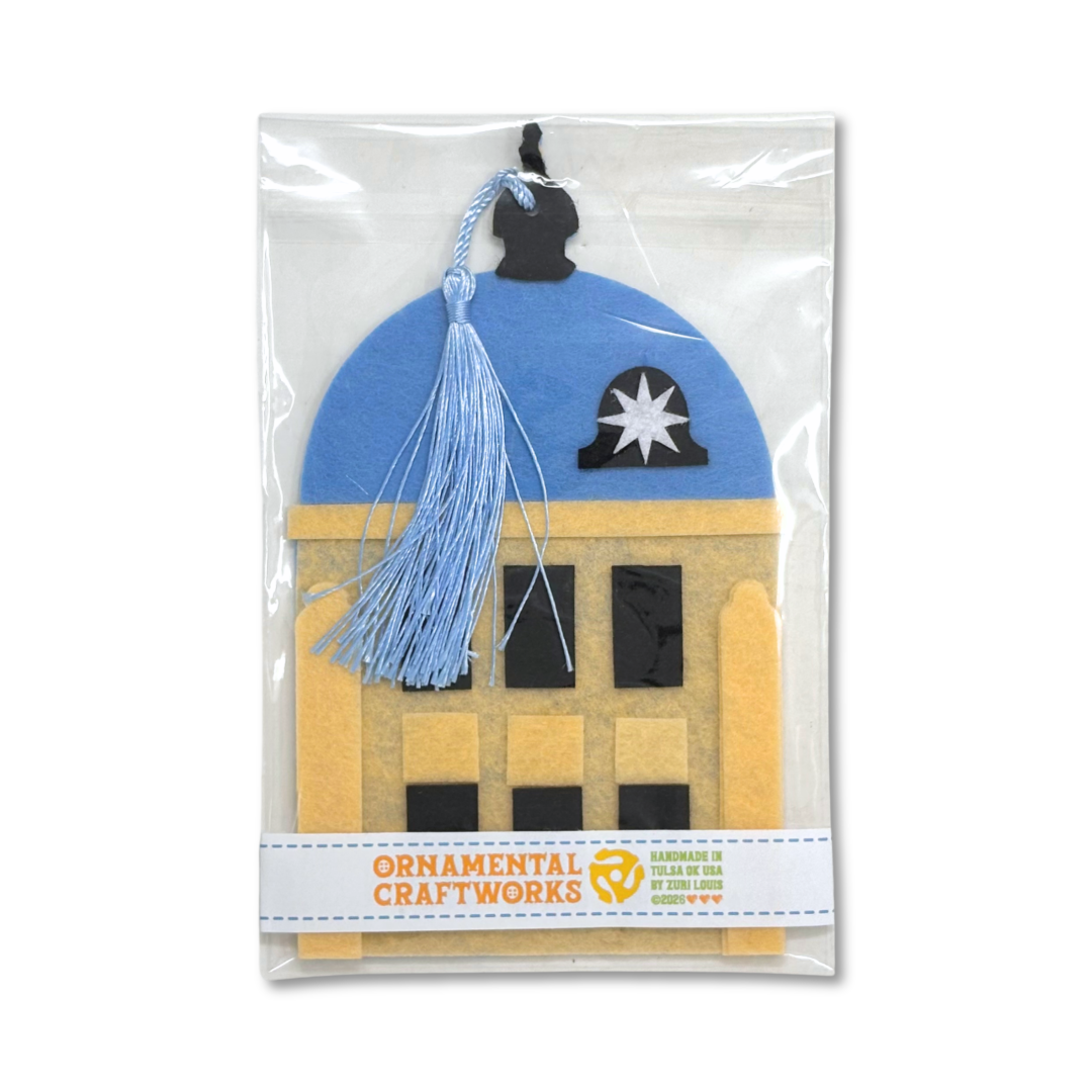 Blue Dome Handcrafted Ornament