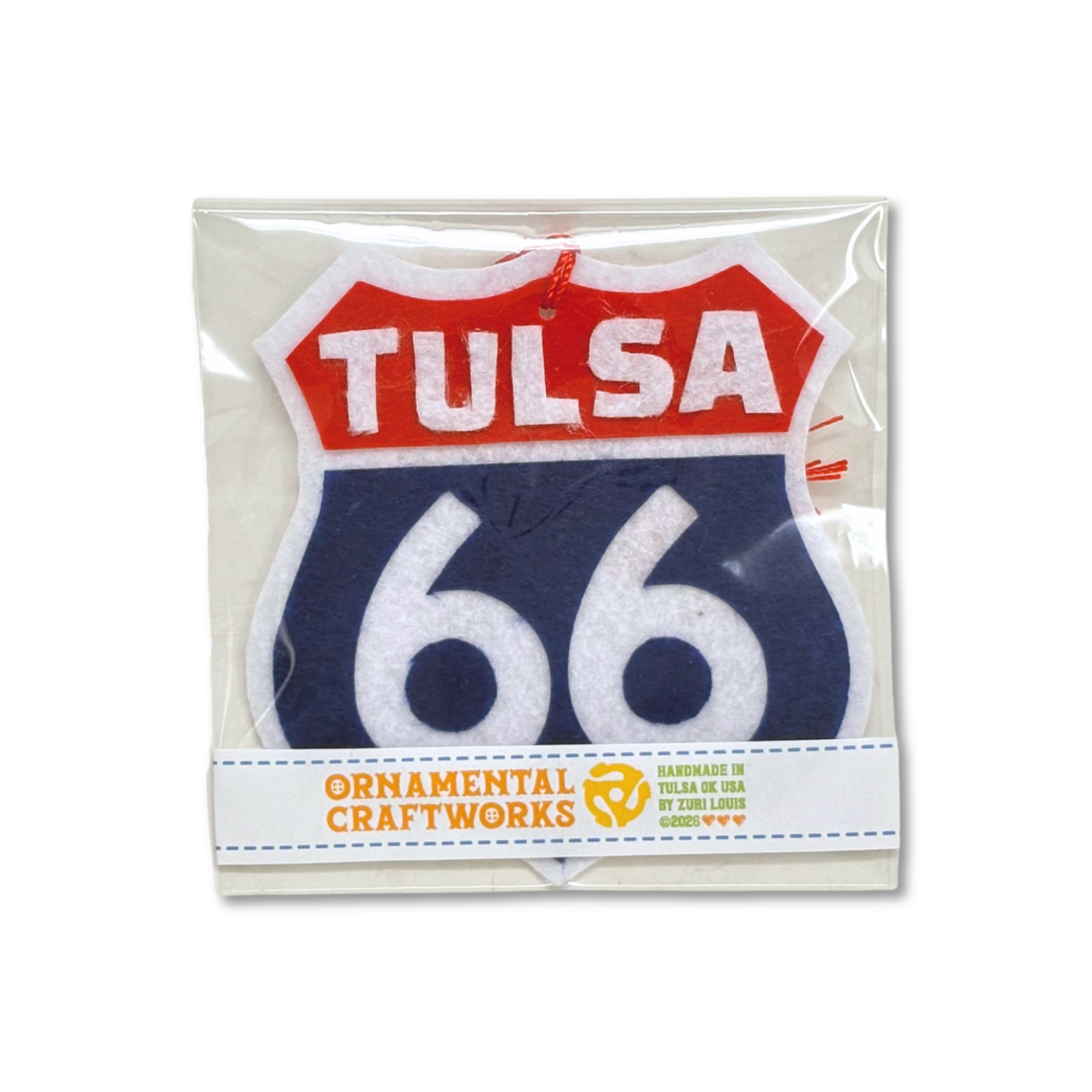Route 66 Handcrafted Ornament