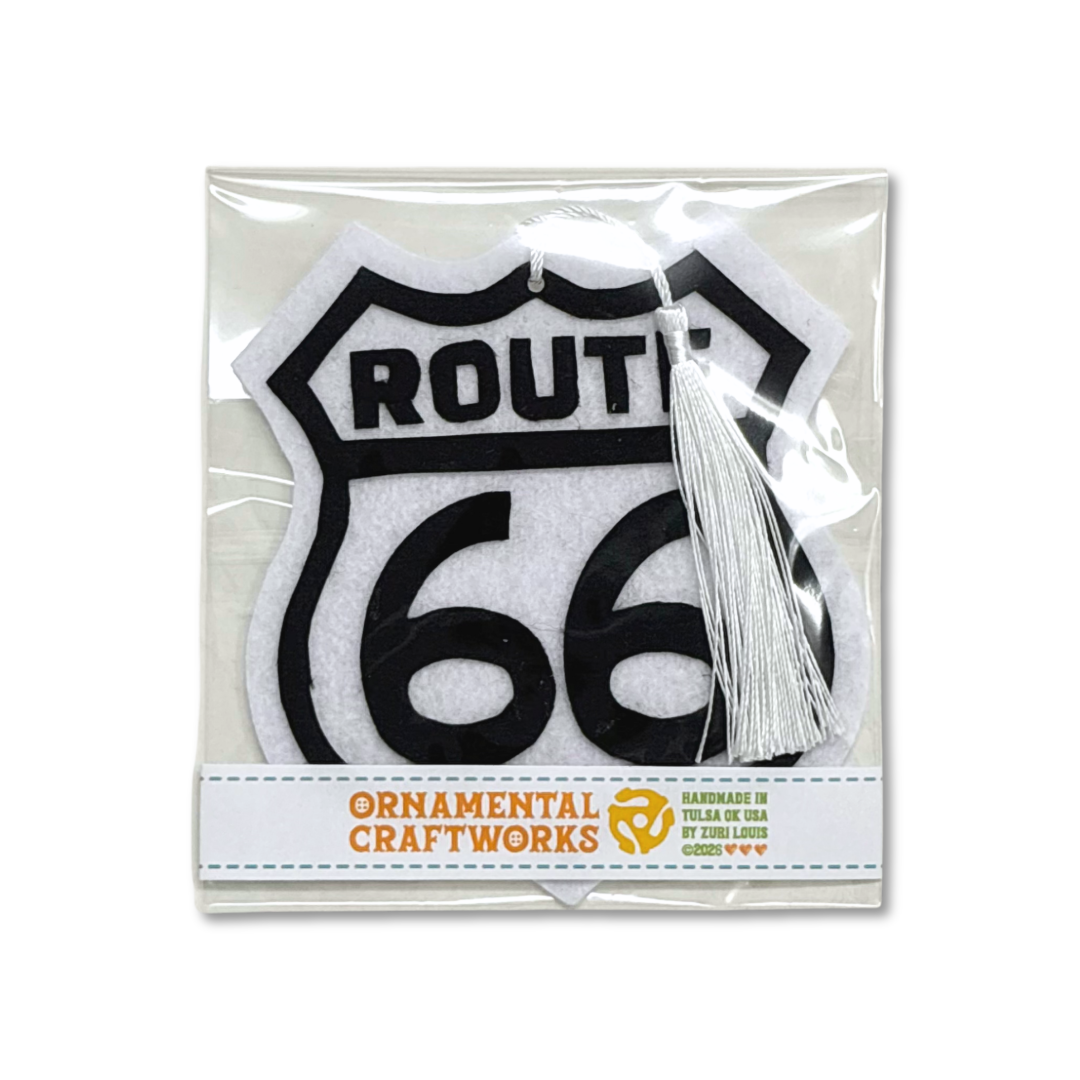 Route 66 Handcrafted Ornament
