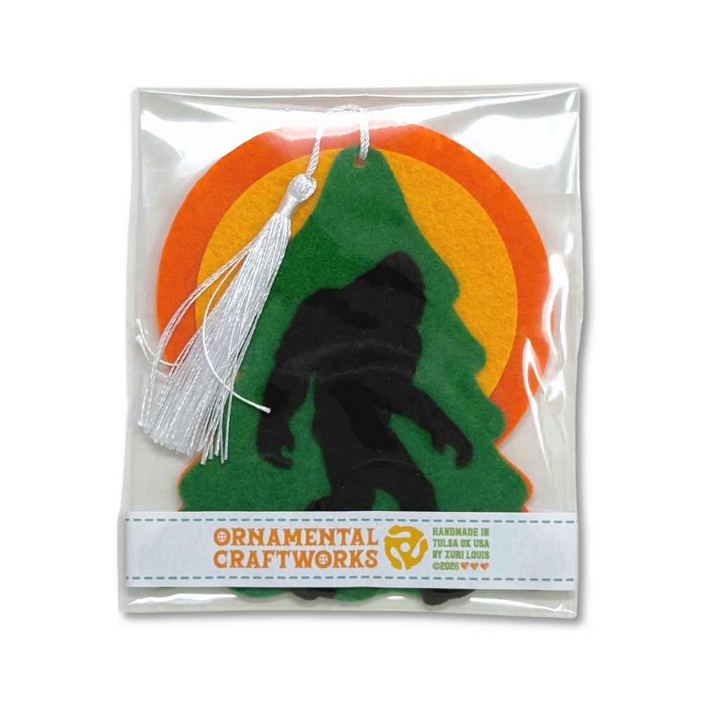 Bigfoot Handcrafted Ornament