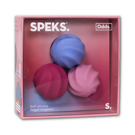 SPEKS Odds Fidget Magnets Pink Swirls