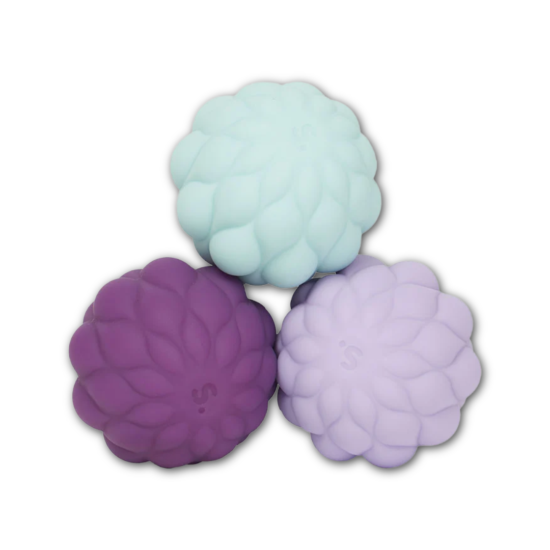 SPEKS Odds Fidget Magnets Purple Puffs