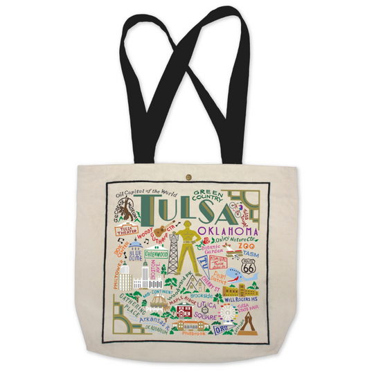 Tulsa Canvas Tote Bag