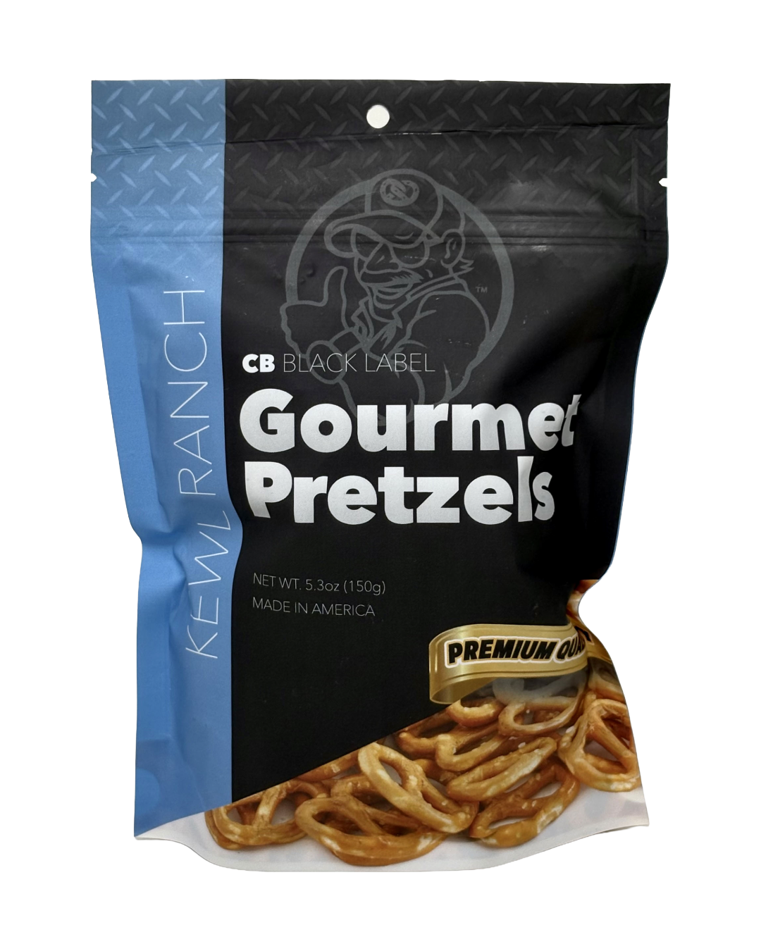 Trucker Treats Black Label - Kewl Ranch Gourmet Pretzels