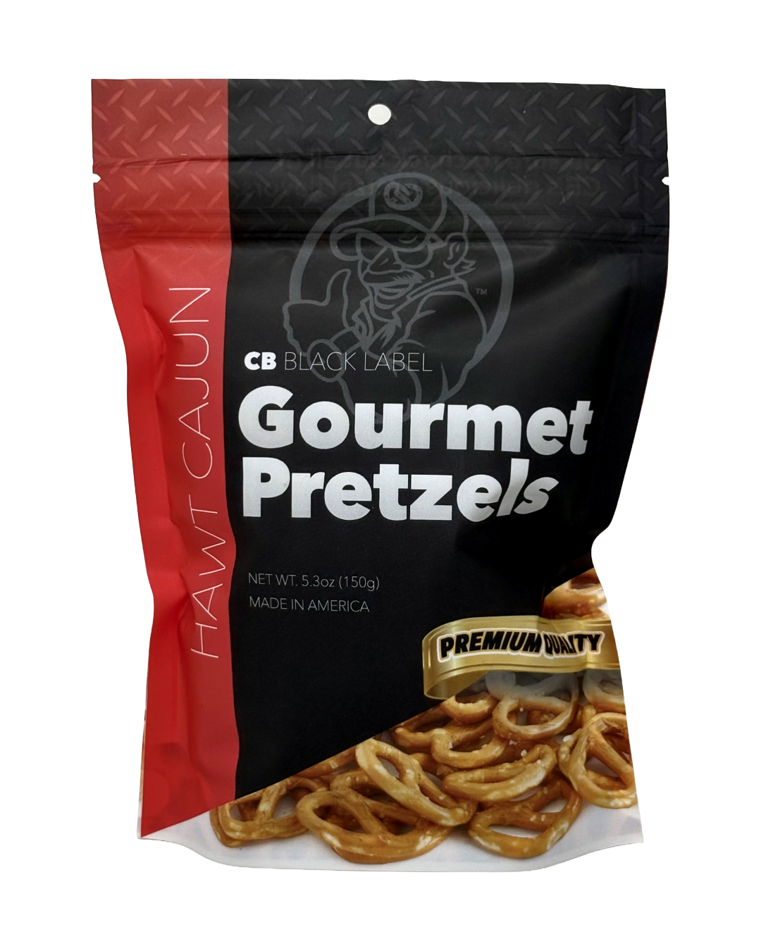 Trucker Treats Black Label - Hawt Cajun Gourmet Pretzels