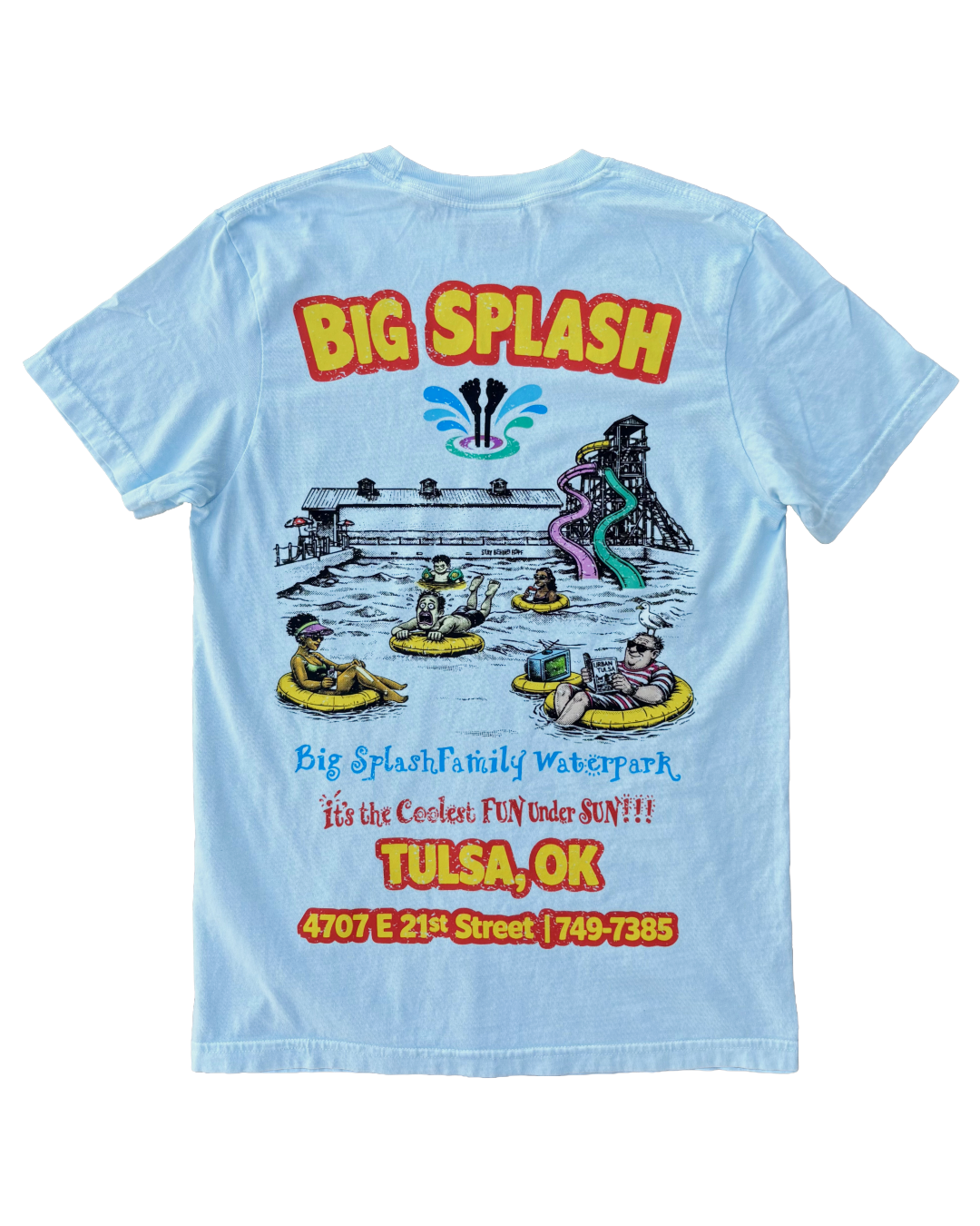 Big Splash Backprint Tshirt