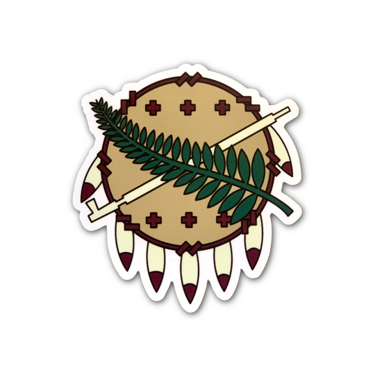 Oklahoma Osage Shield Sticker