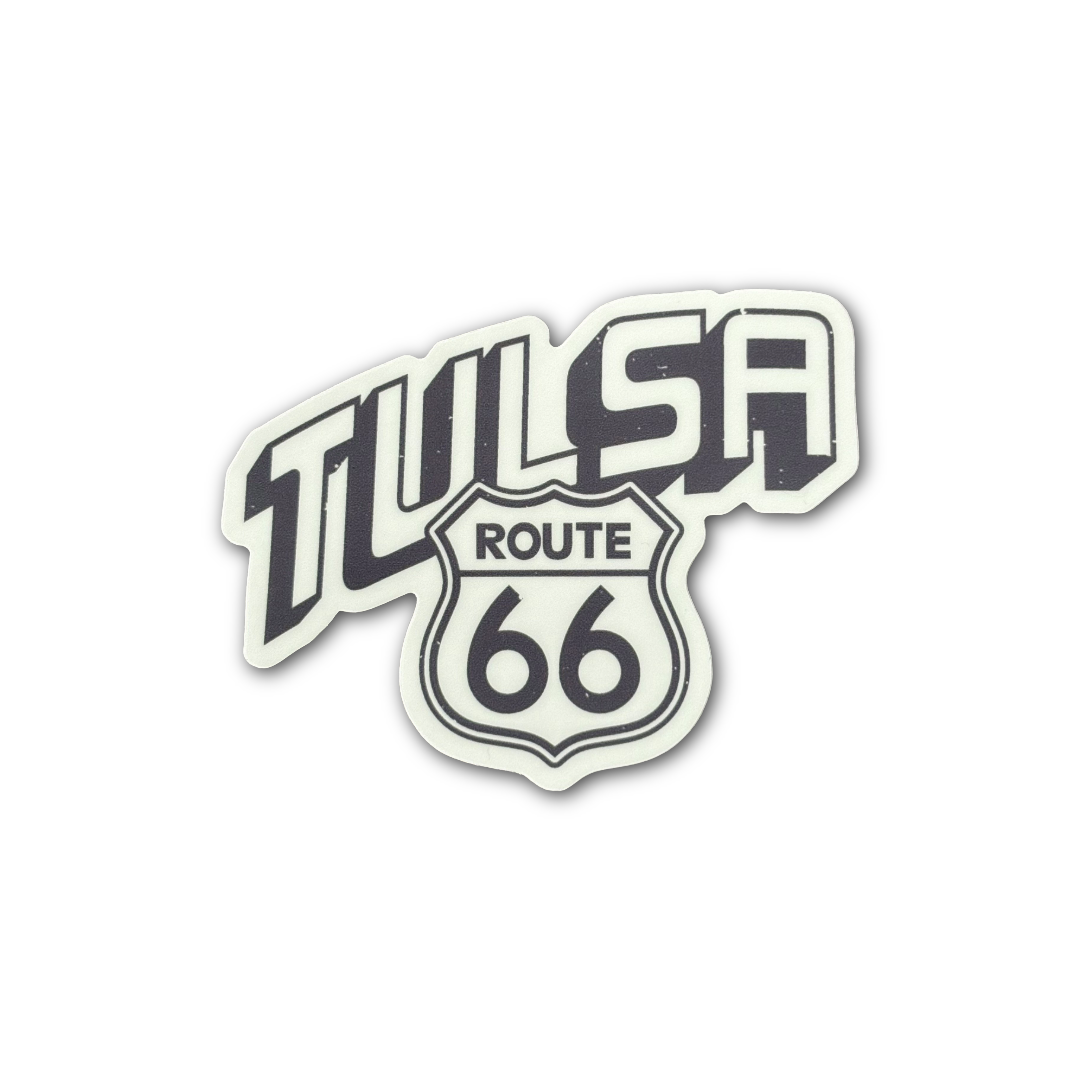 Tulsa Route 66 Sticker