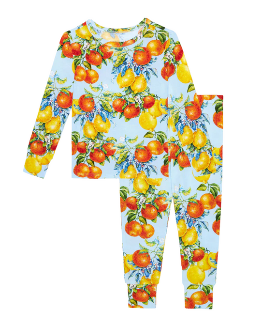 Posh Peanut - Lucia Citrus Kid's Pajama Set