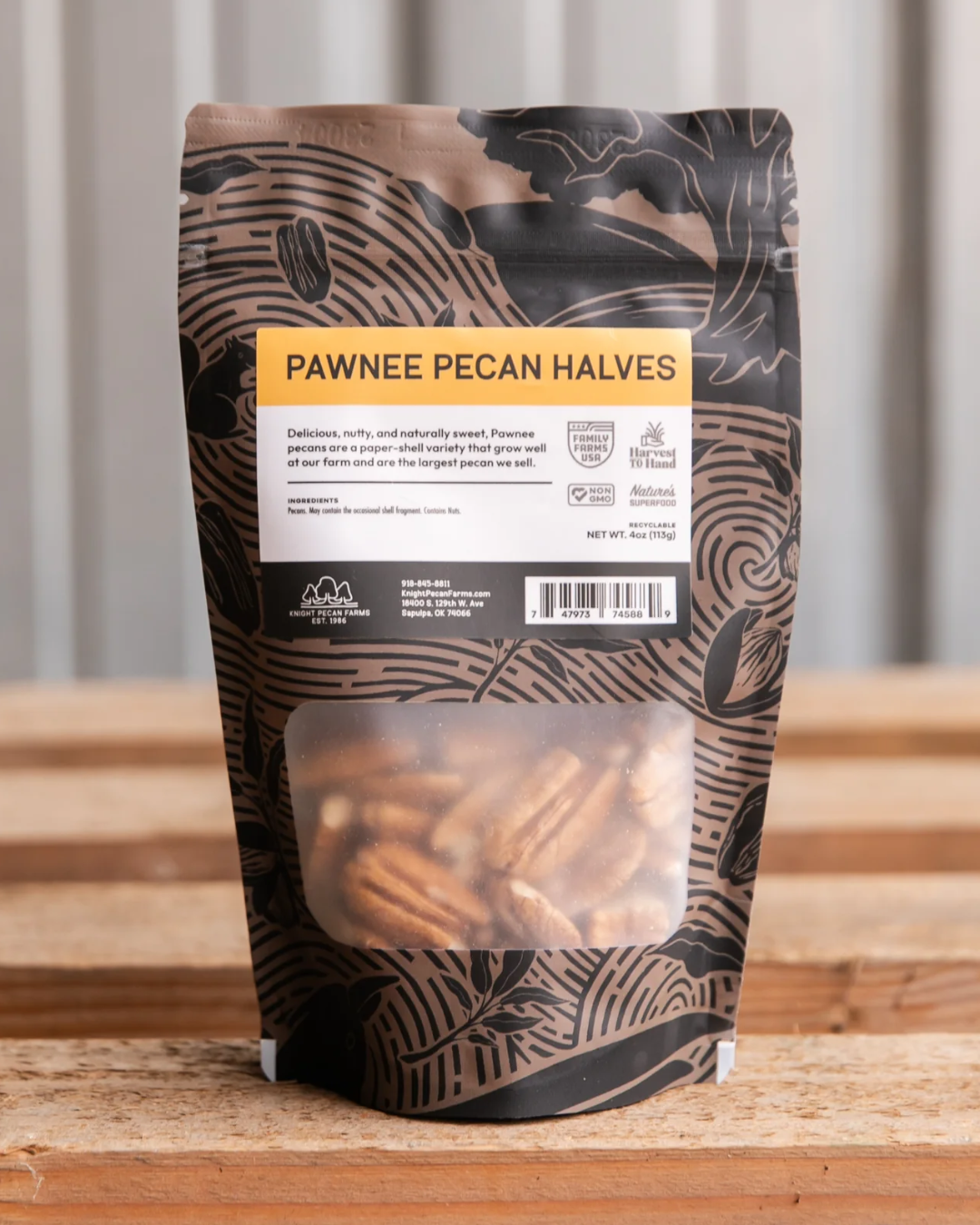 Pawnee Pecan Halves