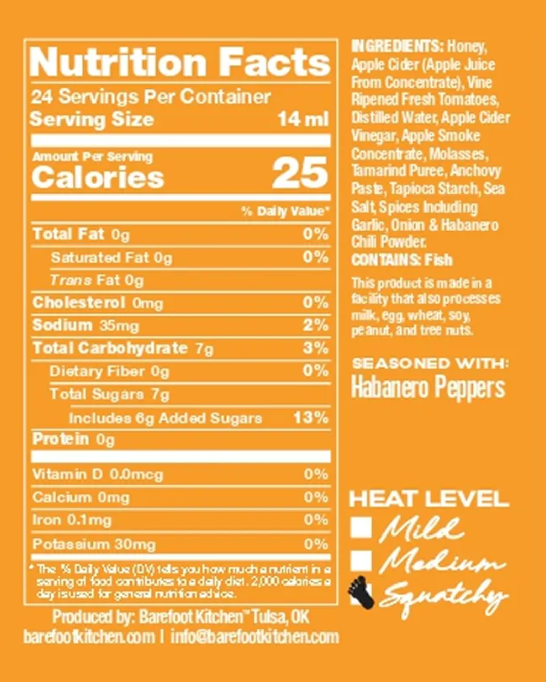 Apple Habanero BBQ Sauce