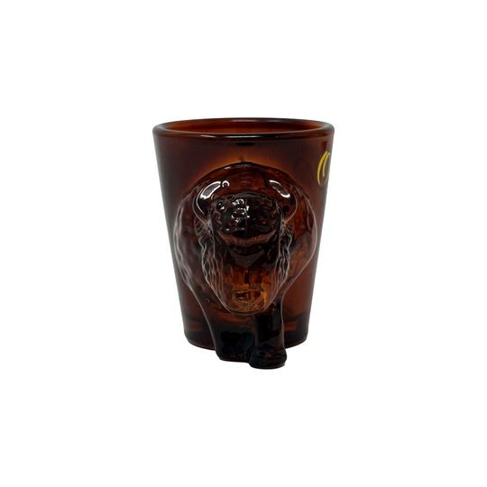 Oklahoma Brown Buffalo Shot Glass