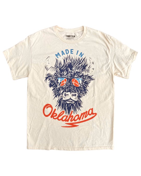 Made In Oklahoma Buffalo Tshirt