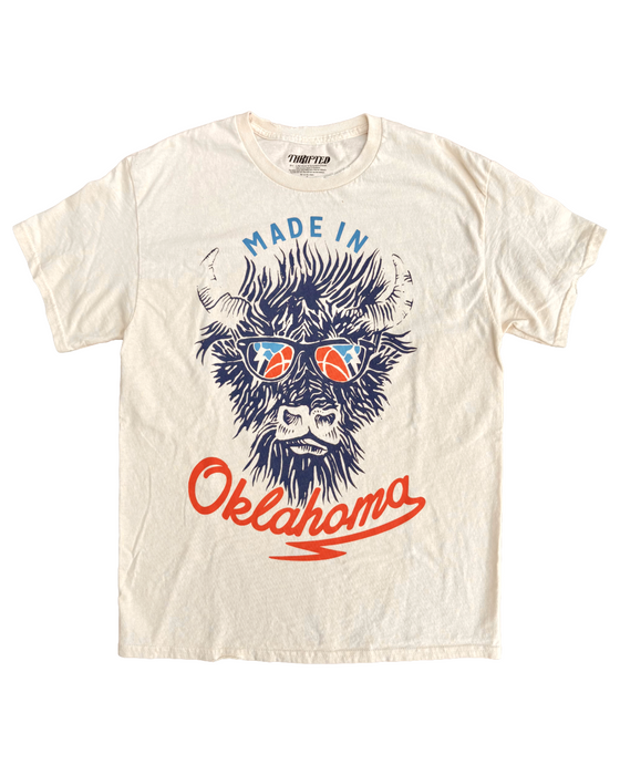 Made In Oklahoma Buffalo Tshirt